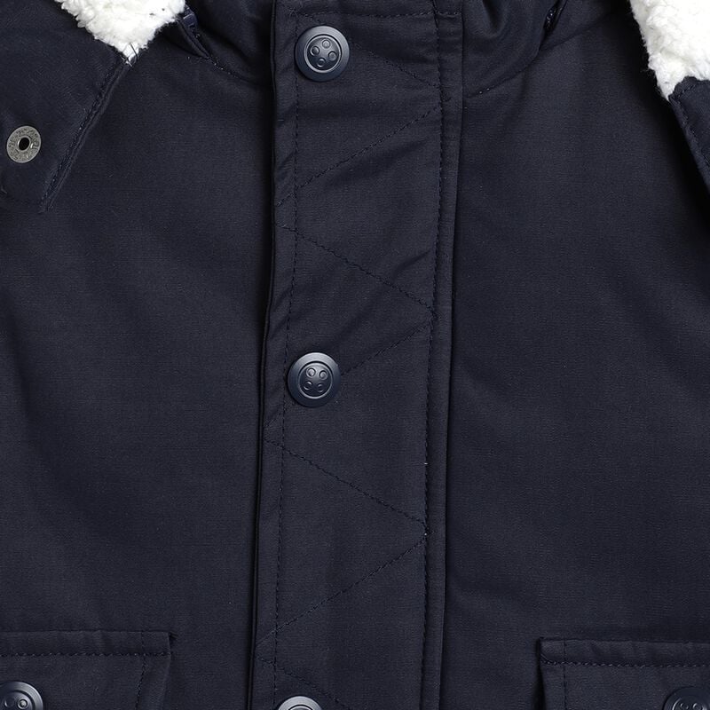 Infants Dark Blue Long Sleeve Jacket image number 2